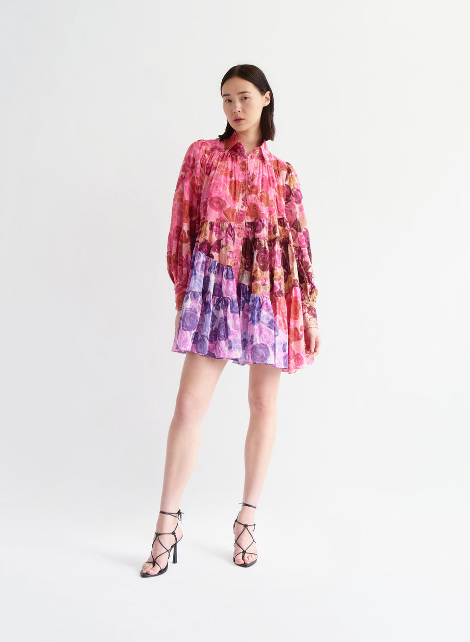 AJE VISION Smock Mini Dress