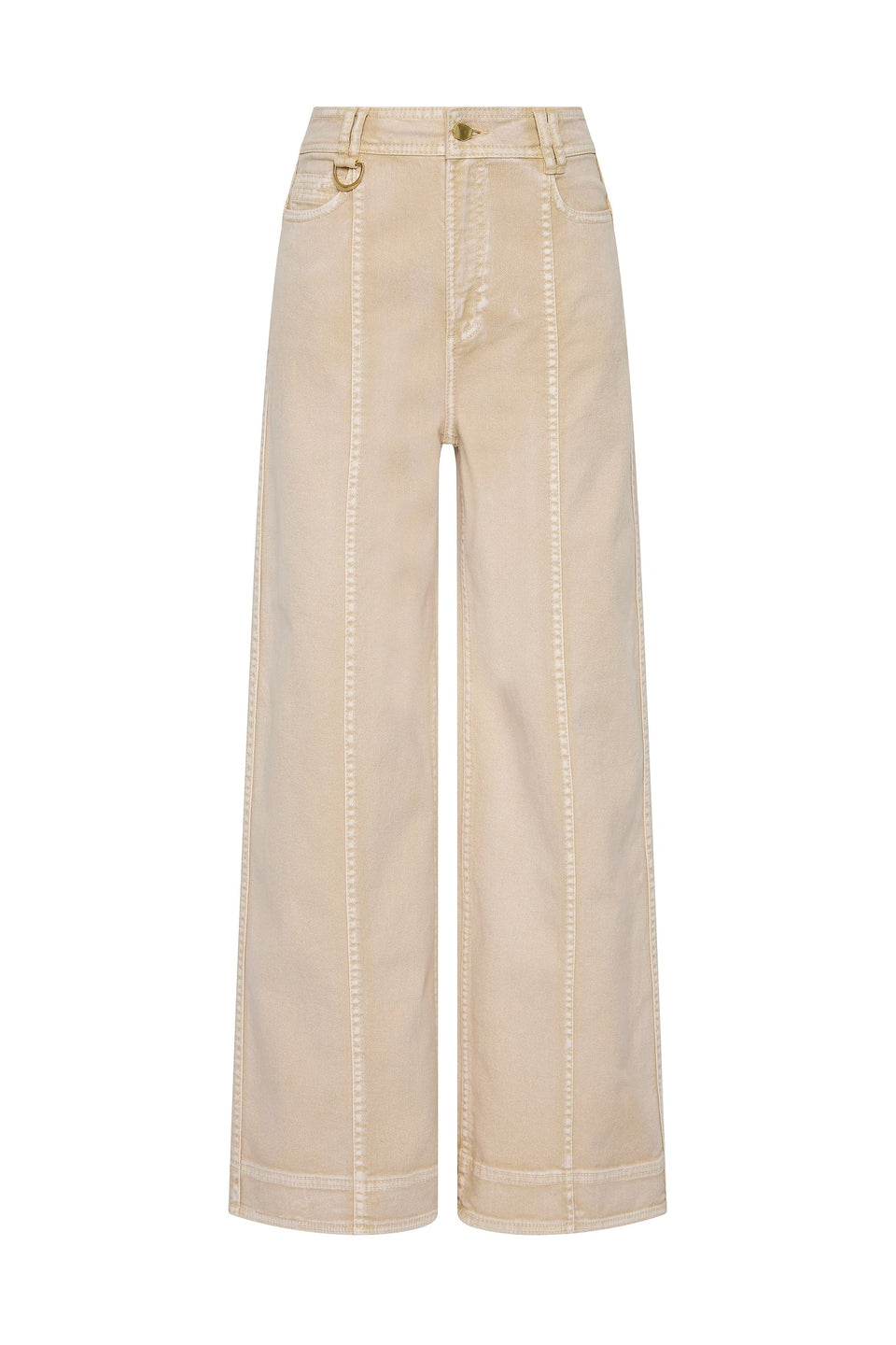 Aje KYA Contrast Wide Leg Jeans