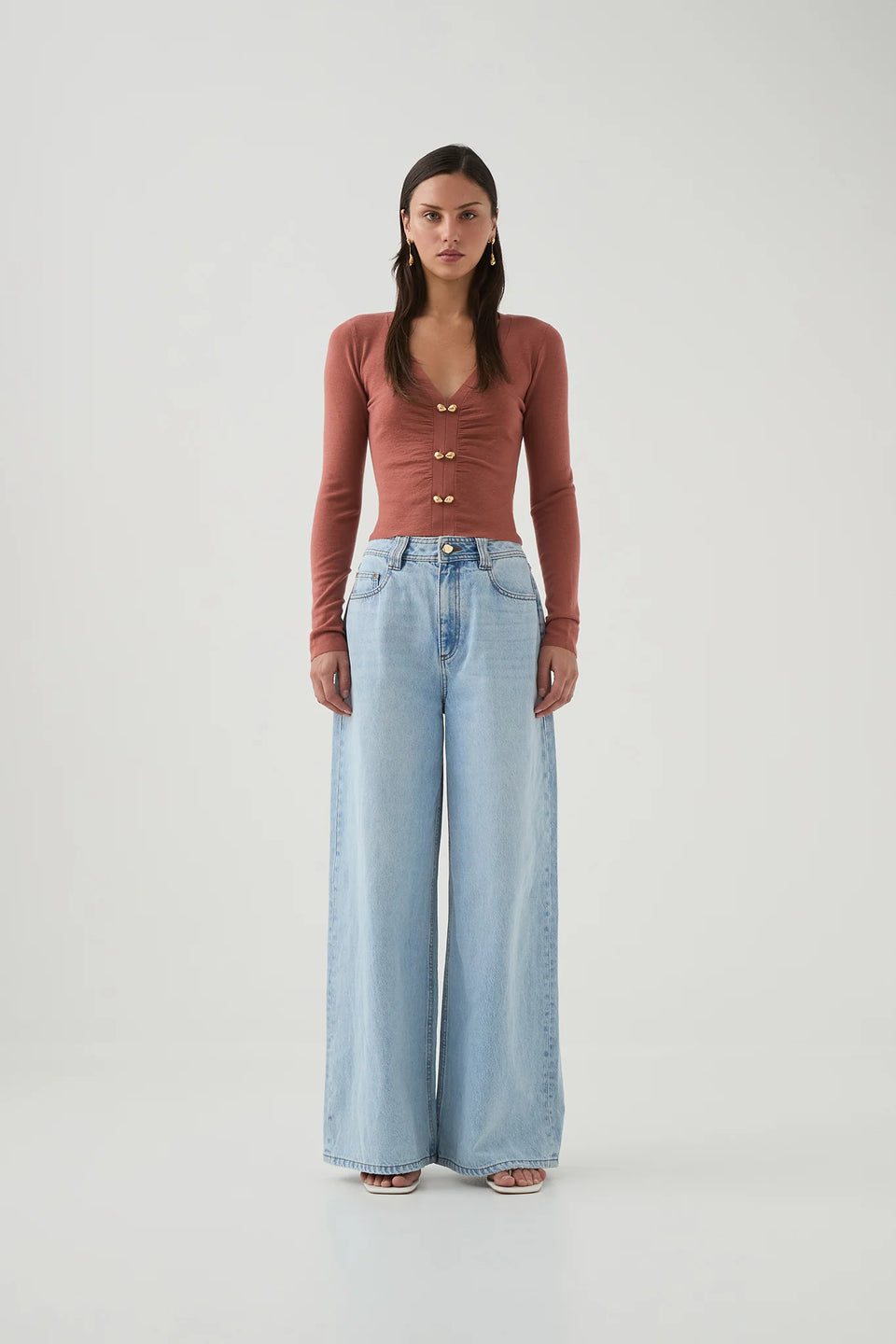 Aje Lusia Knit Top