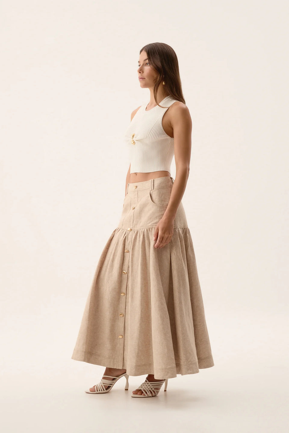 Aje MORGAN Midi Skirt