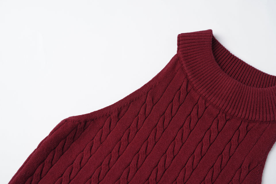 ROYCE CREW NECK CROP SWEATER