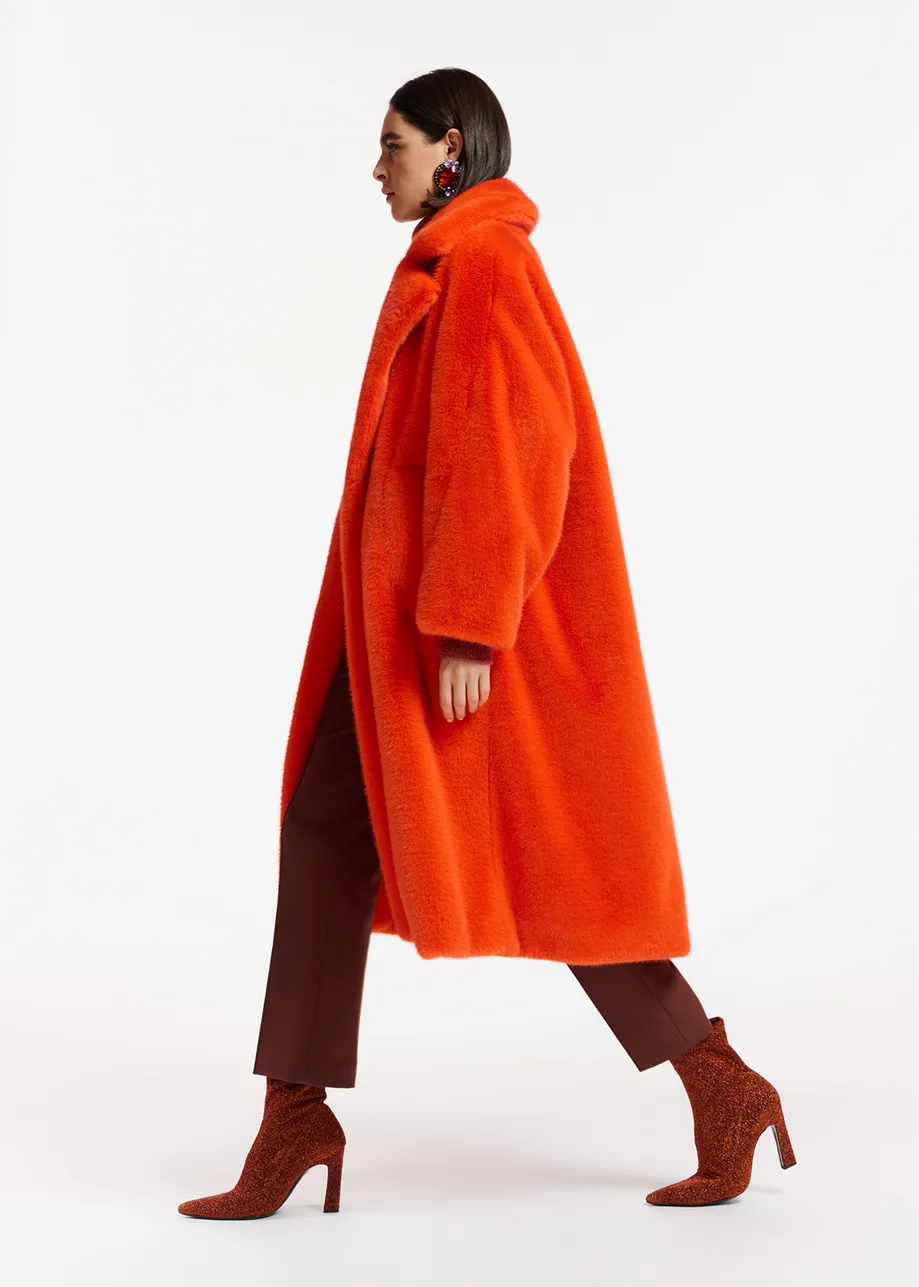 Essentiel Antwerp EDICT Oversized Faux Fur Coat