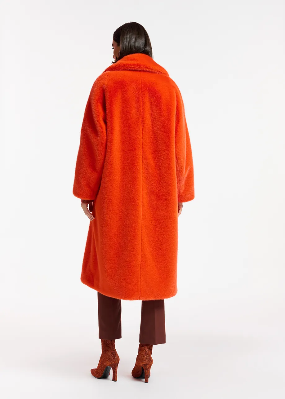 Essentiel Antwerp EDICT Oversized Faux Fur Coat