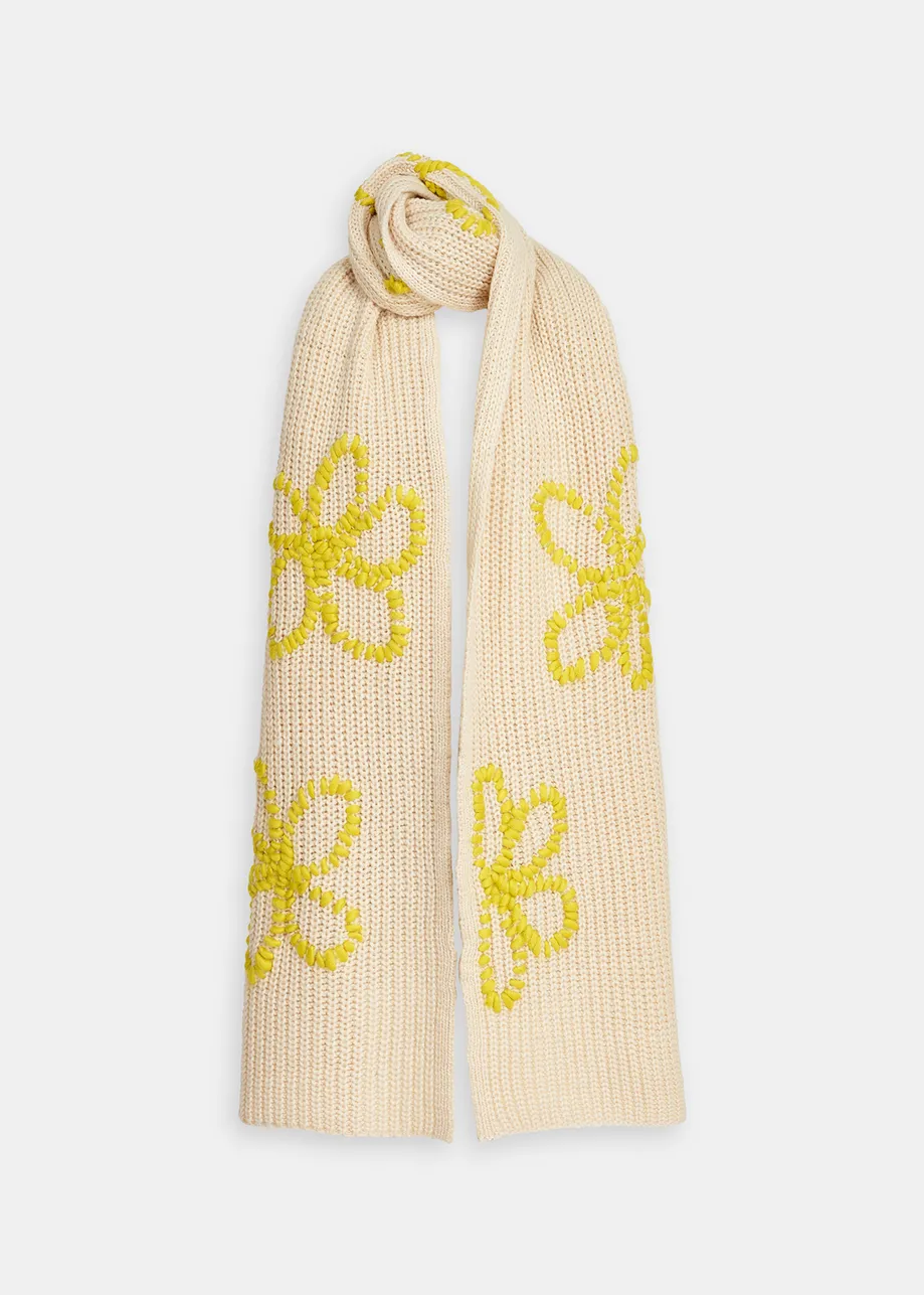 Essentiel Antwerp EFLORALE Embroidered Scarf