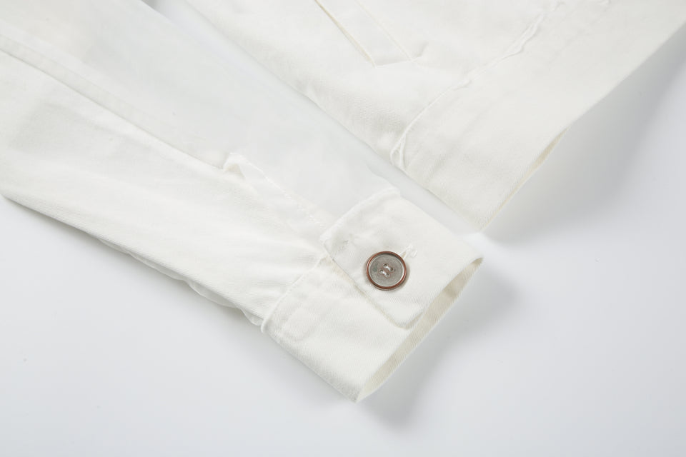 MAAC SEGAL Denim Organza Jacket