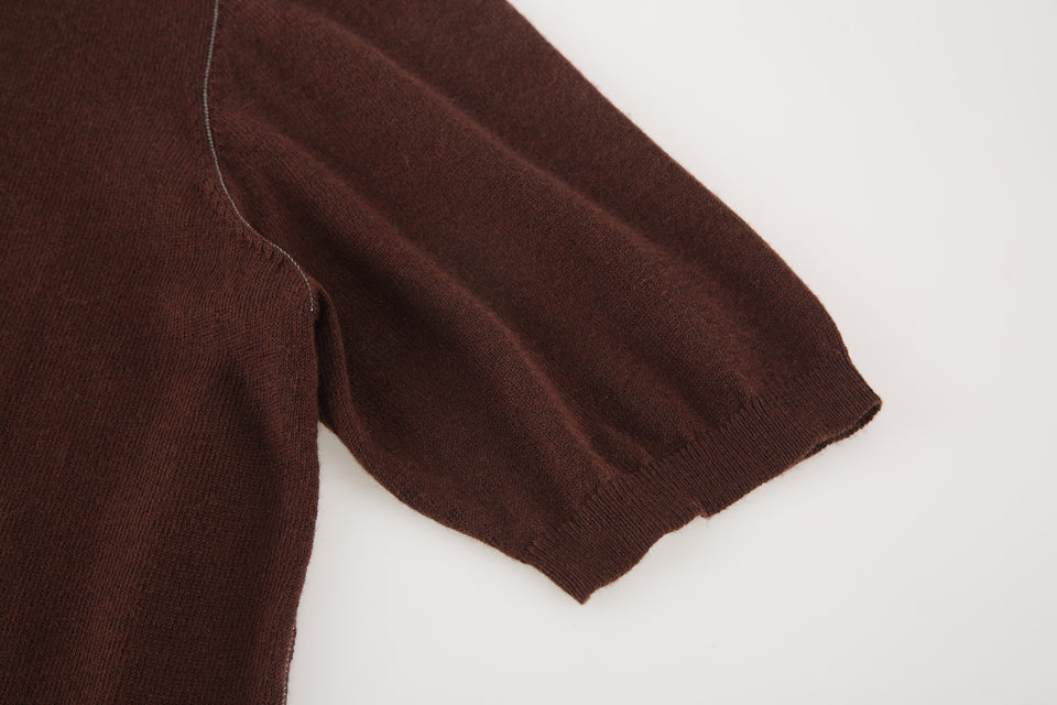MAAC Lanford Crewneck Sweater Espresso