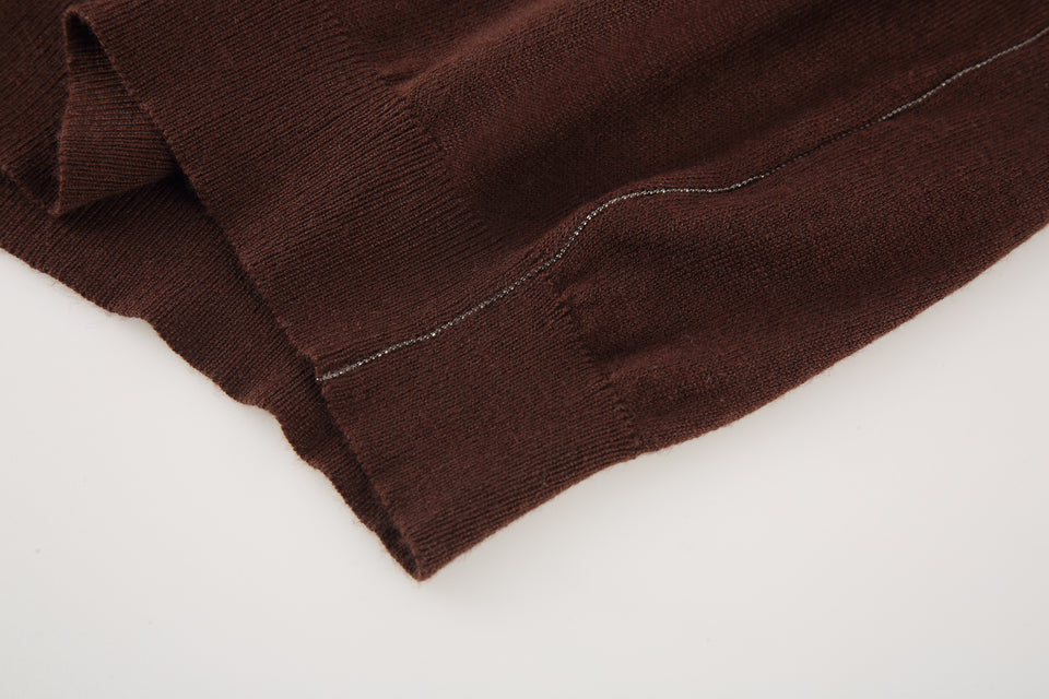 MAAC Lanford Crewneck Sweater Espresso