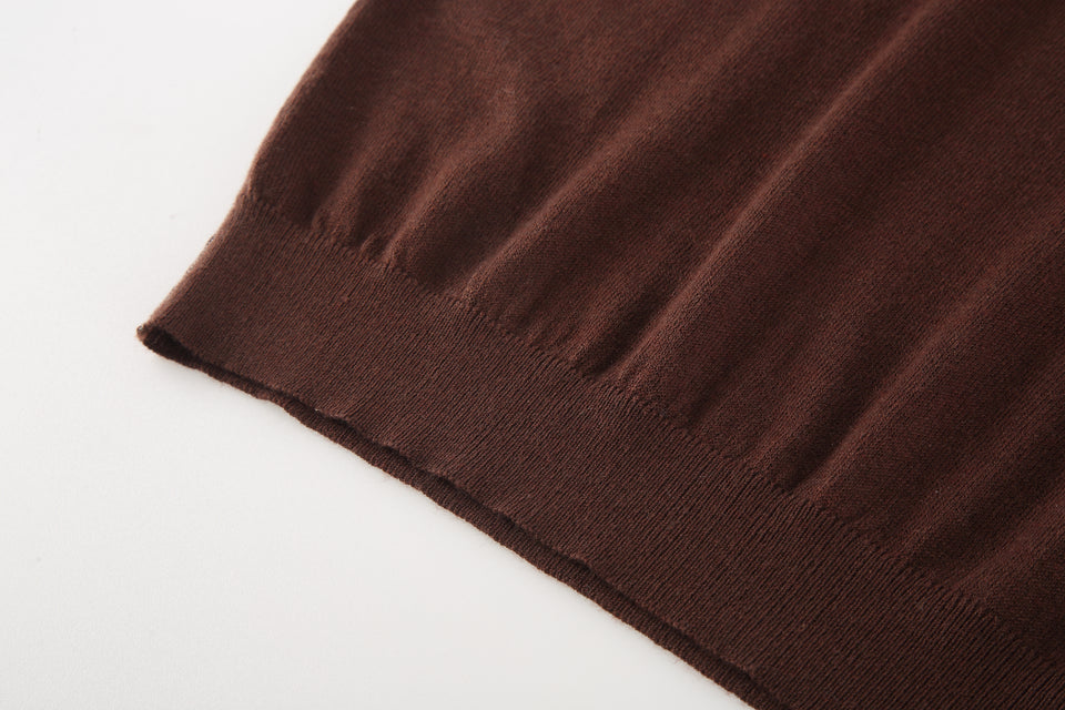 MAAC Lanford Crewneck Sweater Espresso