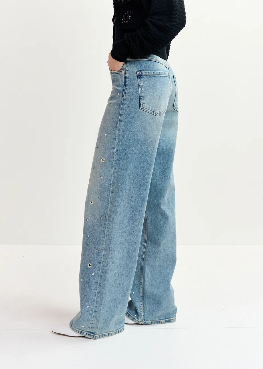 Essentiel Art Werp GARMENT Eyelet Jeans