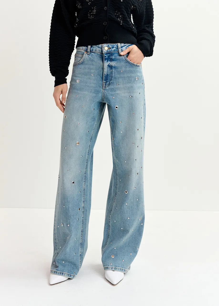 Essentiel Art Werp GARMENT Eyelet Jeans