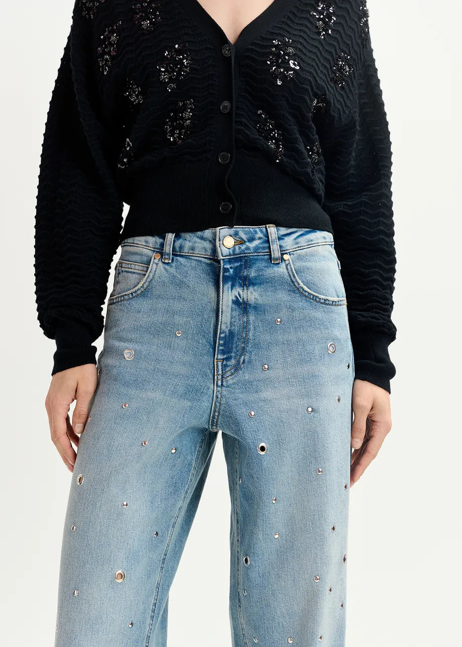 Essentiel Art Werp GARMENT Eyelet Jeans