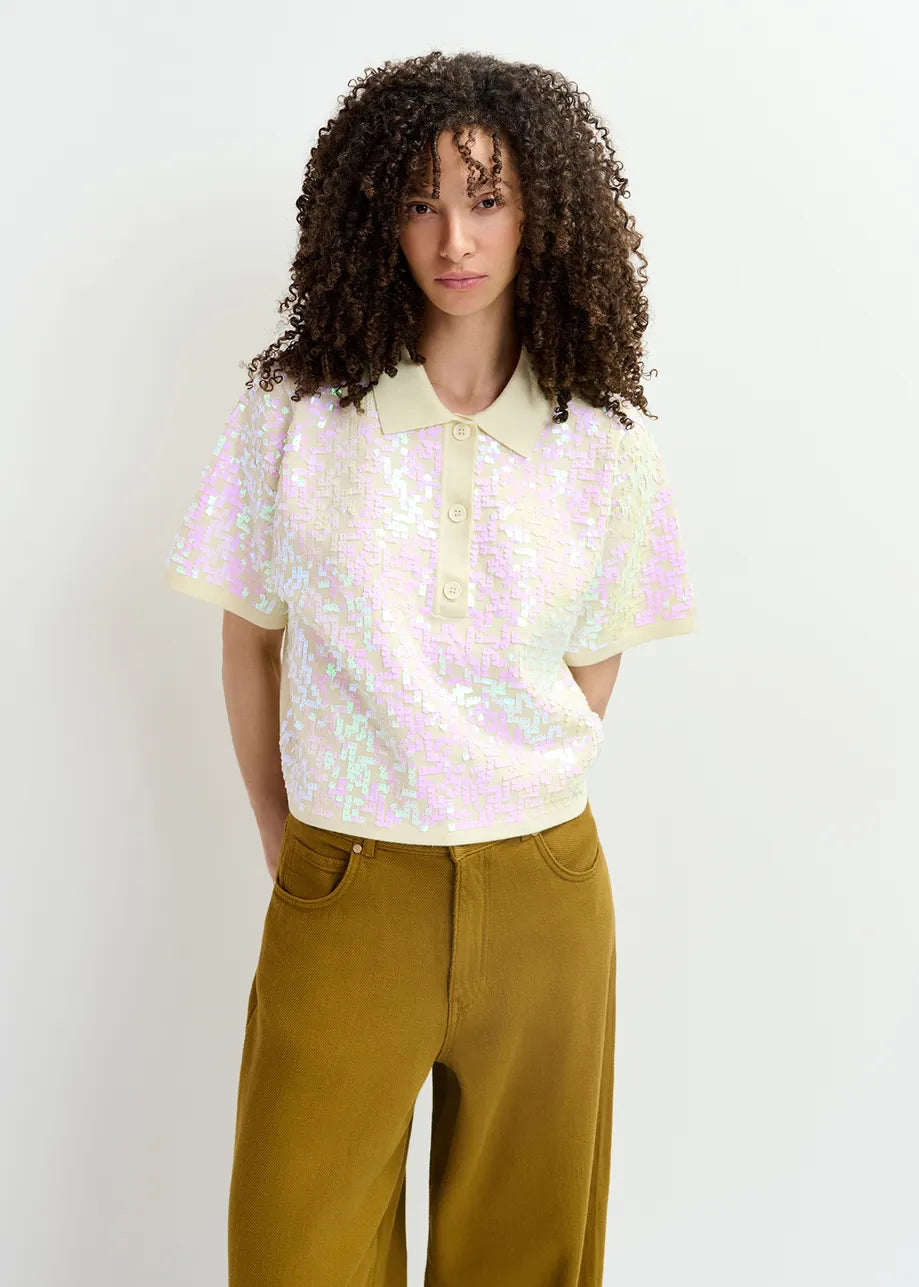 Essentiels Antwerp GLITZ Top