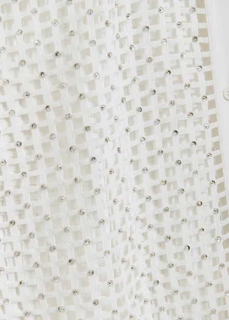 Essentiel Antwerp HARNESS Sequin Mesh Shirt