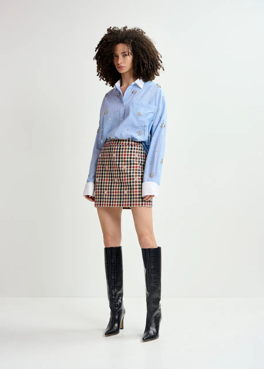 Essentiel Helight Embellished Boxy Shirt