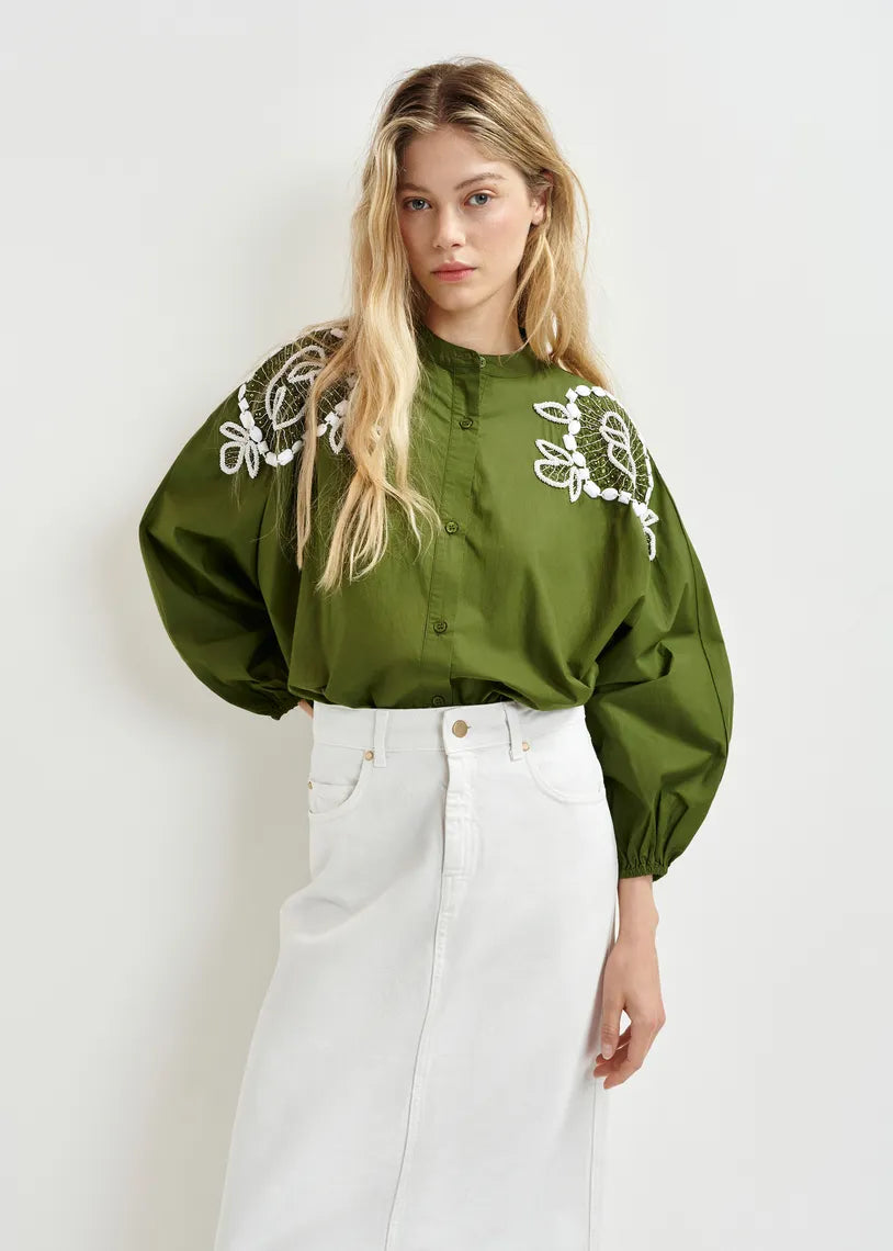 Essentiel Antwerp HEMENTINE Embellished Shirt