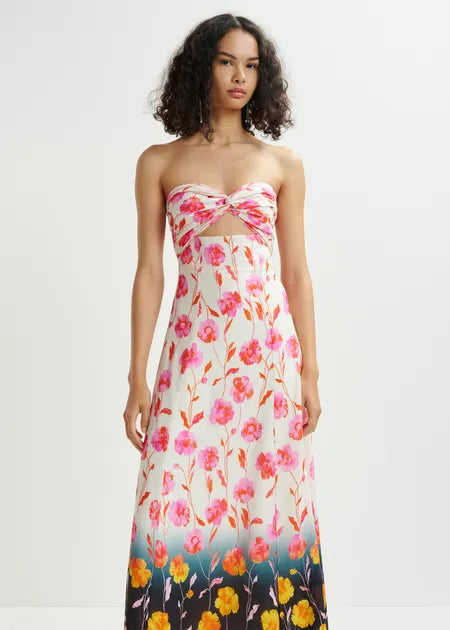 Essentiel Antwerp HEORGIA Strapless Midi Dress