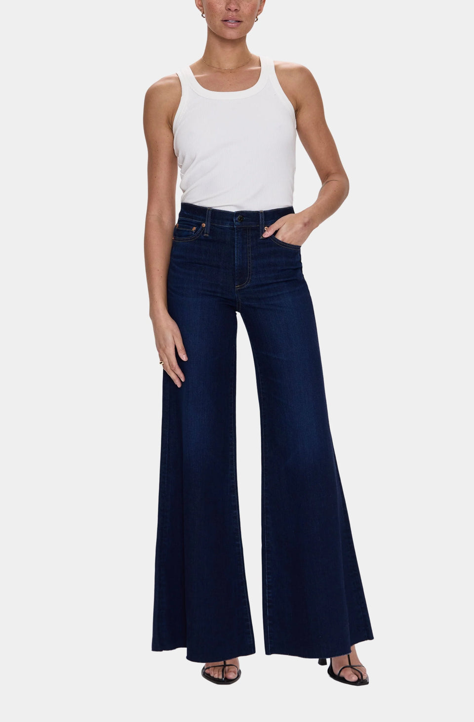 Pistola IZZY High Rise Wide Leg - TRISTESSE
