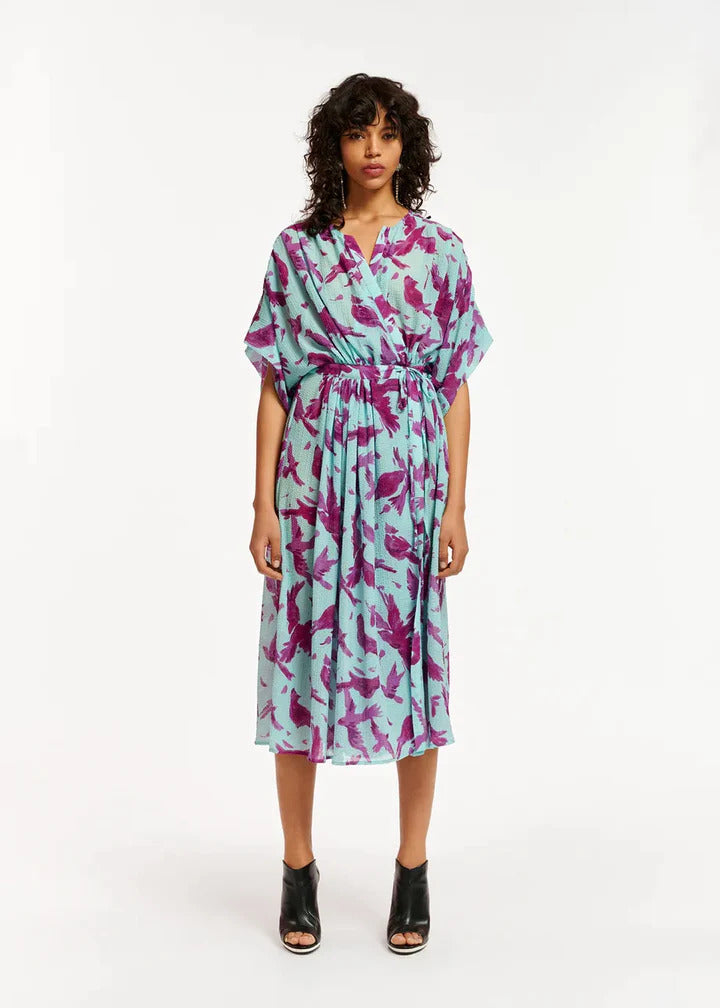 Essentiel Antwerp VRAY Oversized Wrap Dress