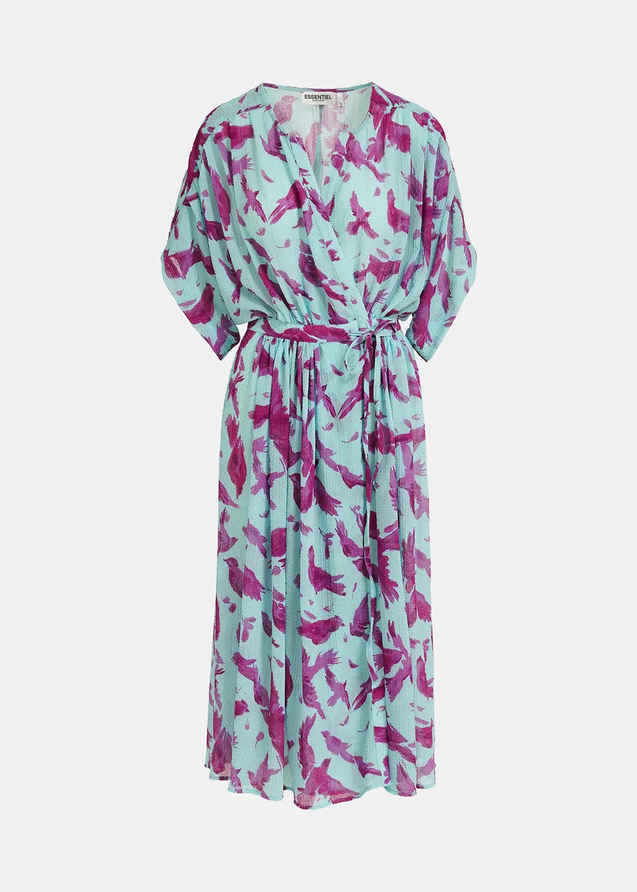 Essentiel Antwerp VRAY Oversized Wrap Dress