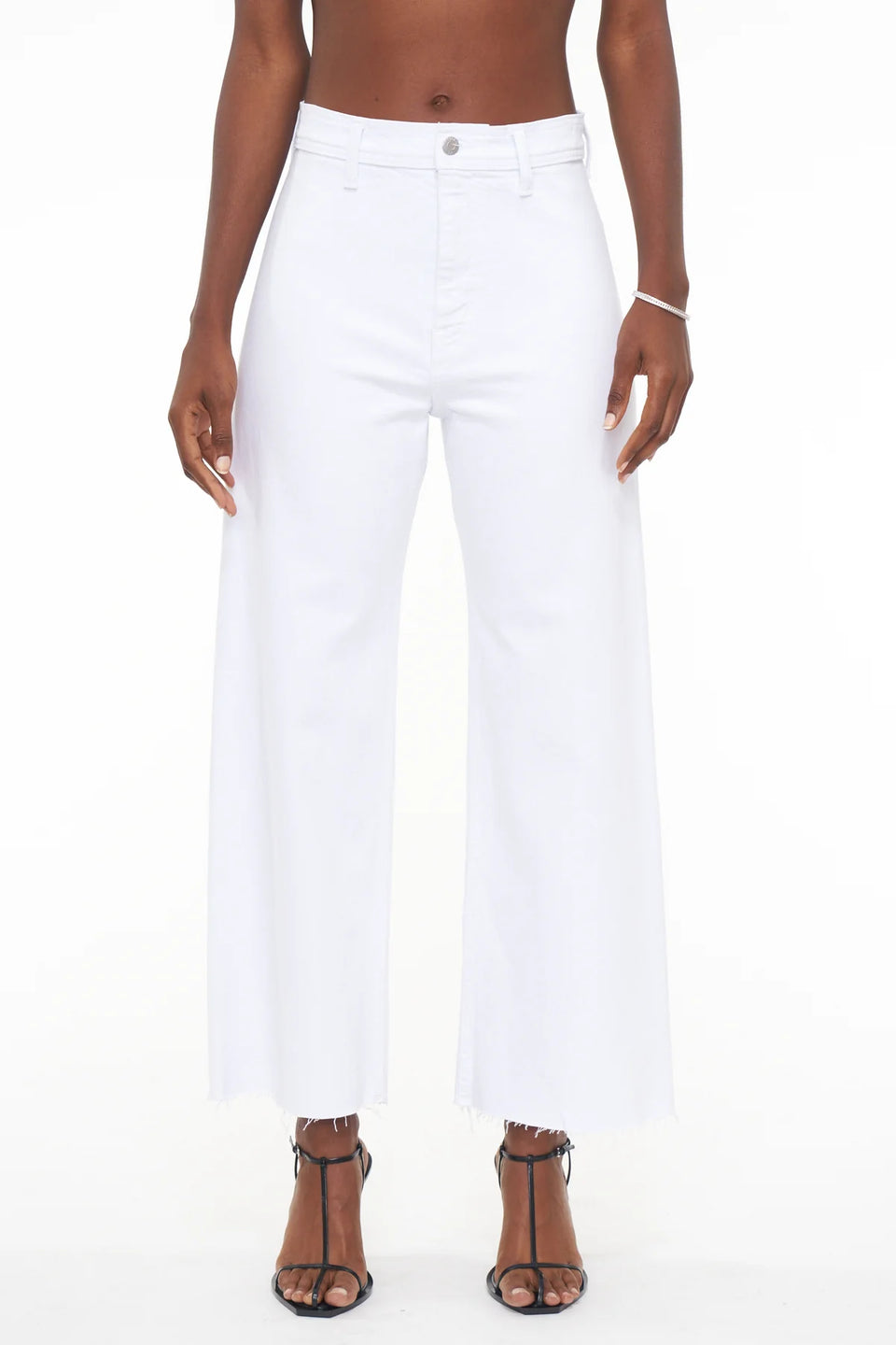Pistola PENNY High Rise Wide Leg Crop Jeans