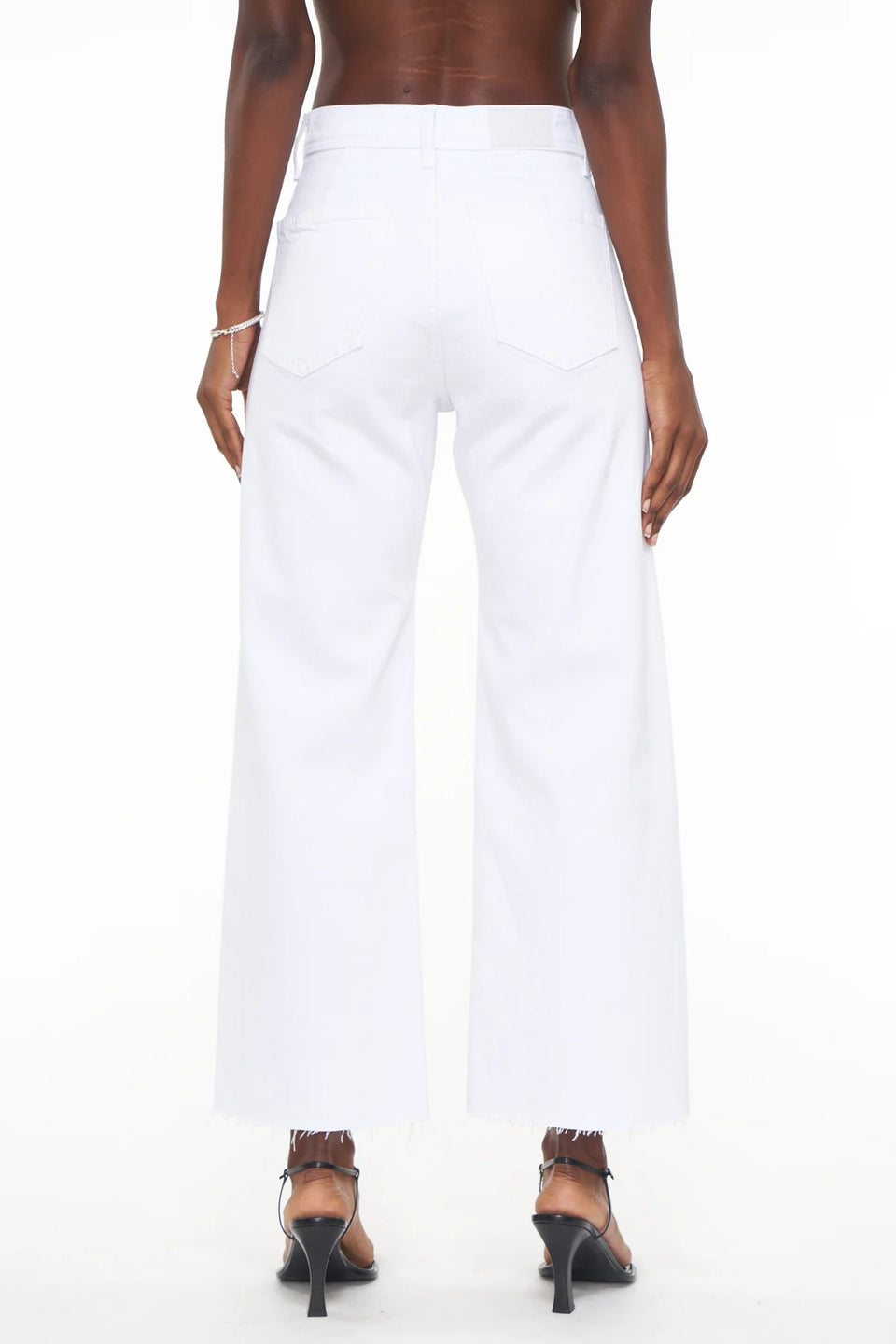 Pistola PENNY High Rise Wide Leg Crop Jeans