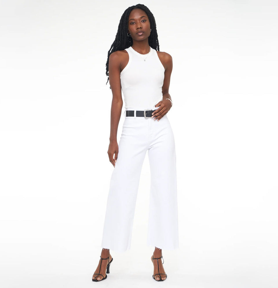 Pistola PENNY High Rise Wide Leg Crop Jeans