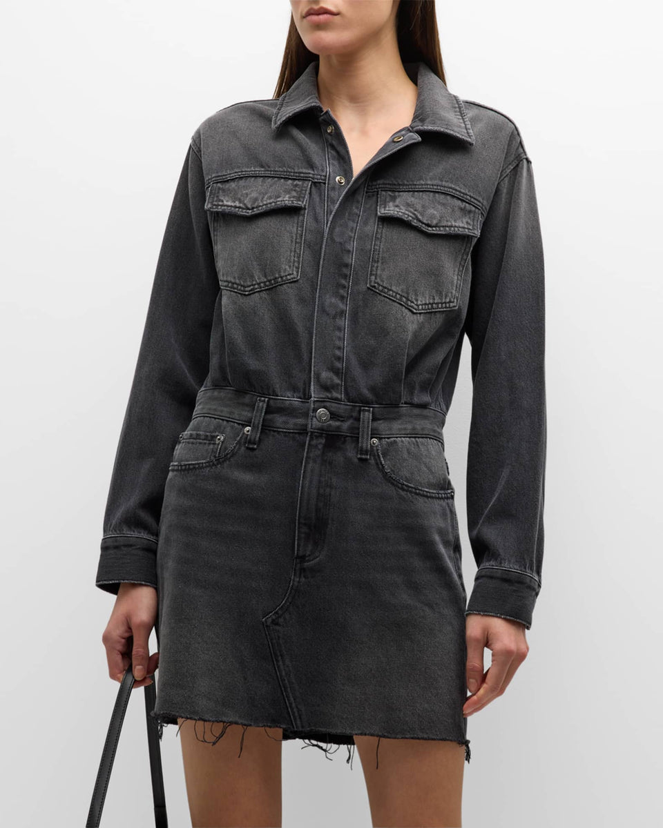 Pistola NINA Long Sleeve Mini Dress