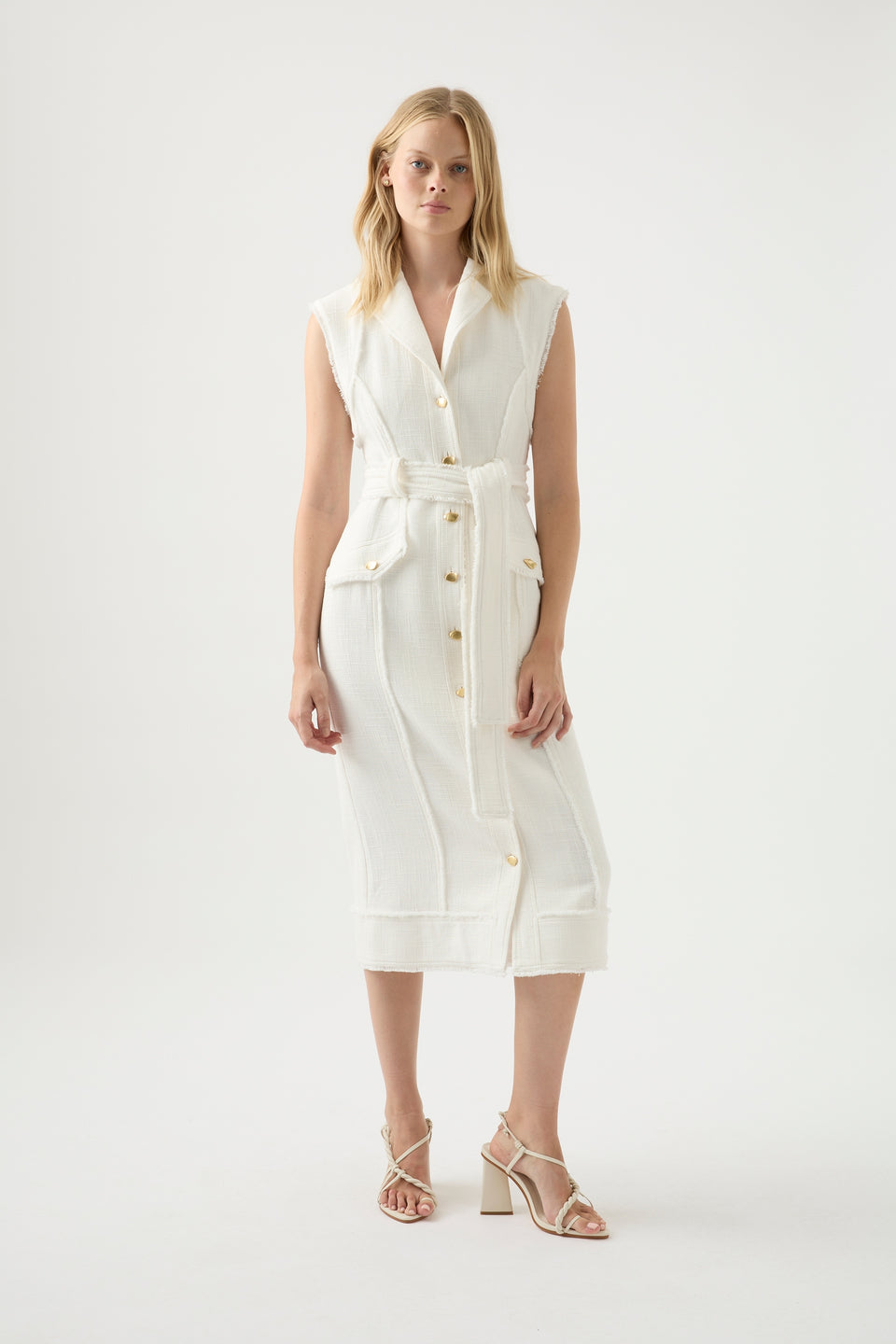 Aje ISABEL Utility Midi Dress
