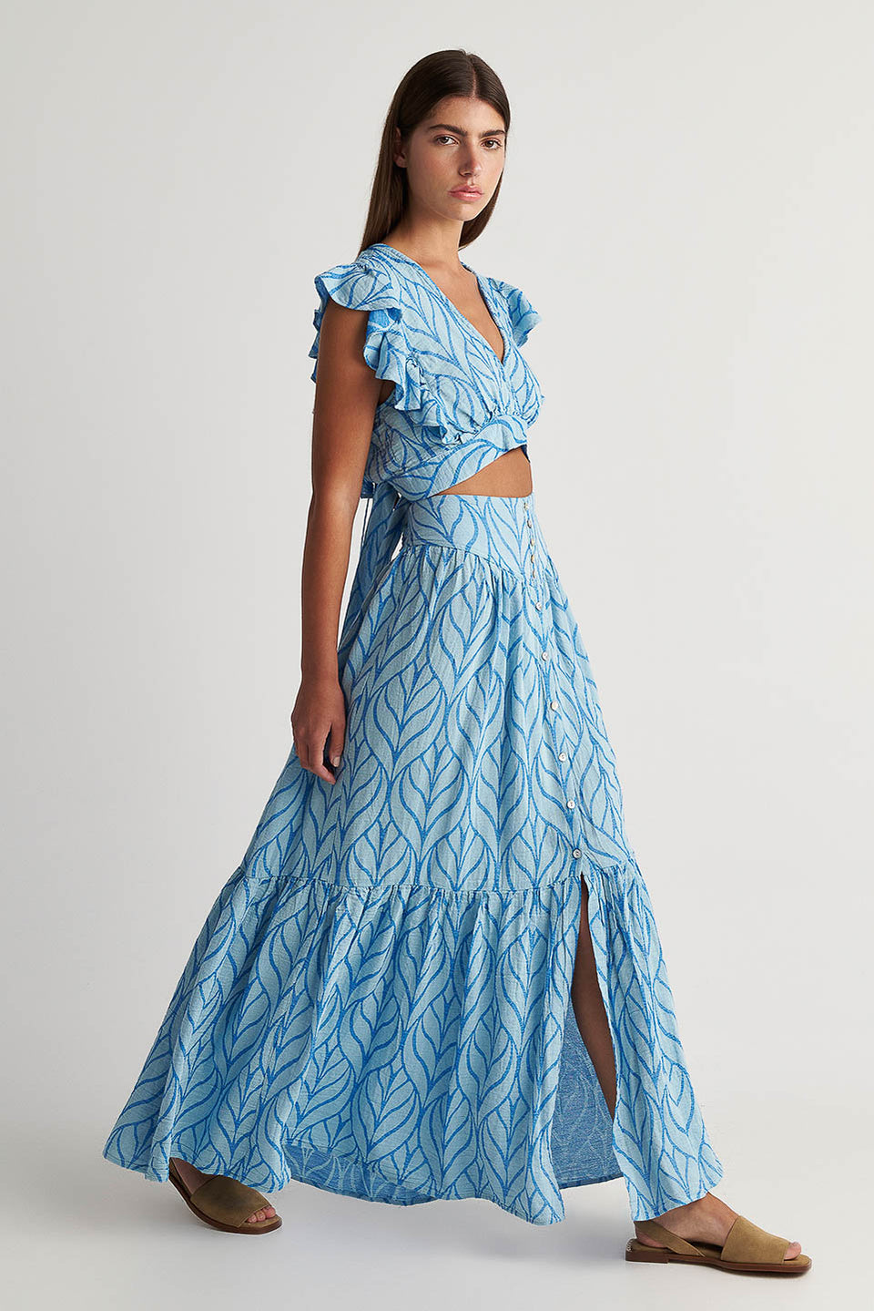 P&C ERIKOUSA Maxi Skirt/Crop Top