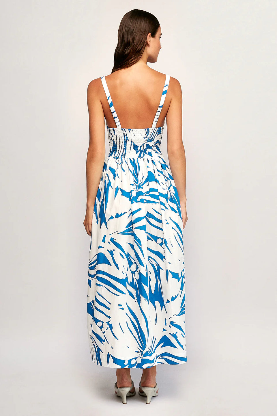 SWF Wave Waist Midi Dress