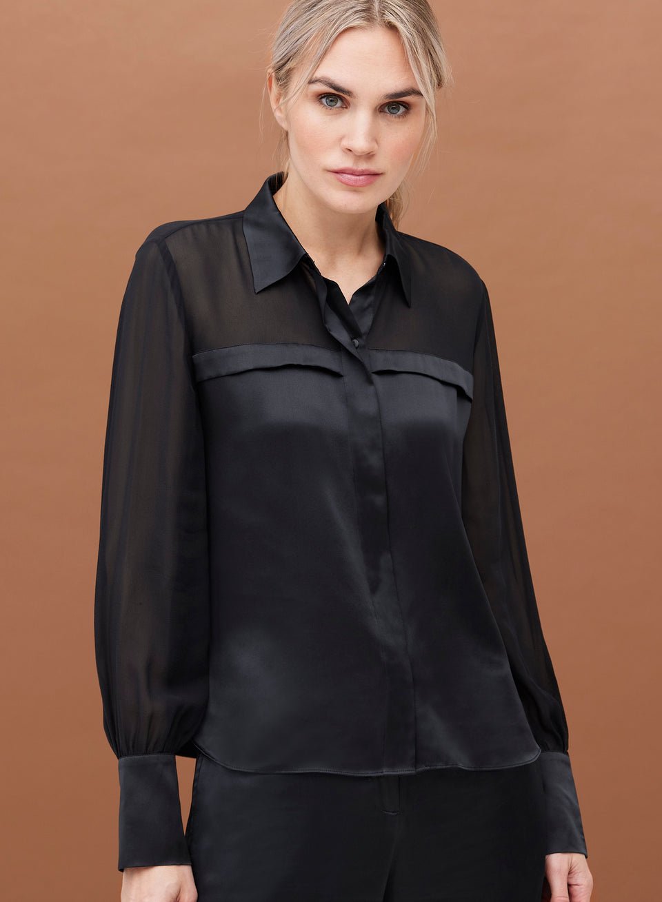 Go by Go Silk Go Sheer Madness Blouse