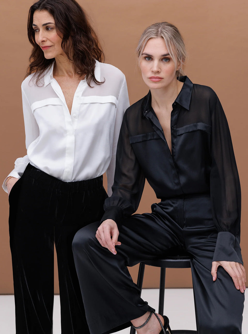 Go by Go Silk Go Sheer Madness Blouse