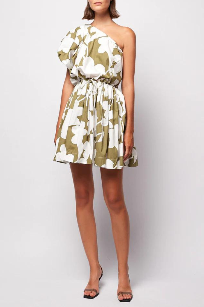 SWF Exaggerated Puff Sleeve Mini Dress