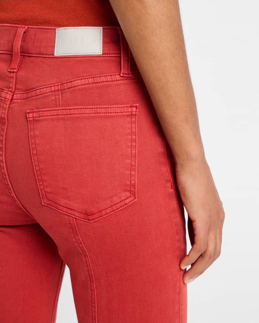 Pistola LENNON Seamed High Rise Crop Boot