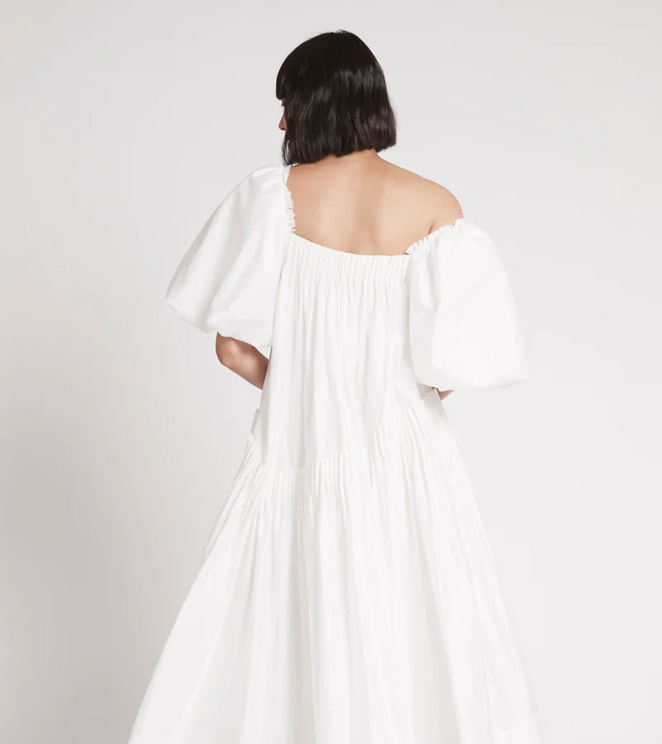Aje SEVERINE Smock Midi Dress