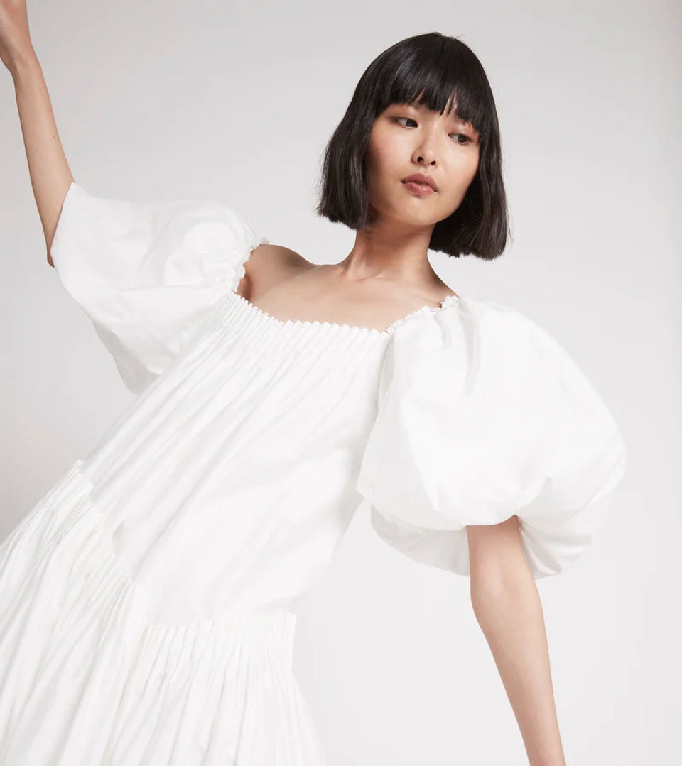 Aje SEVERINE Smock Midi Dress