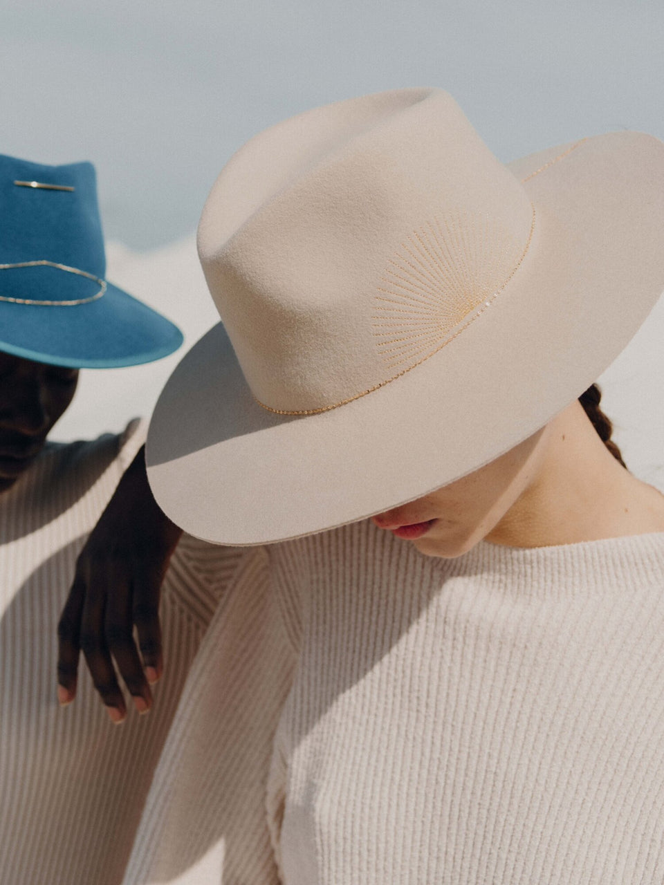 Van Palma BASILE Ivory Hat