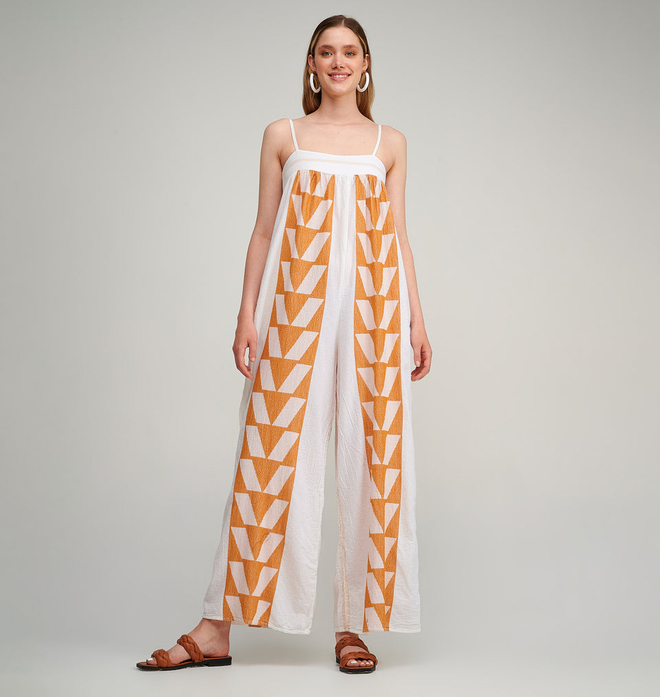 P&C ZAKAR Mustard Jumpsuit