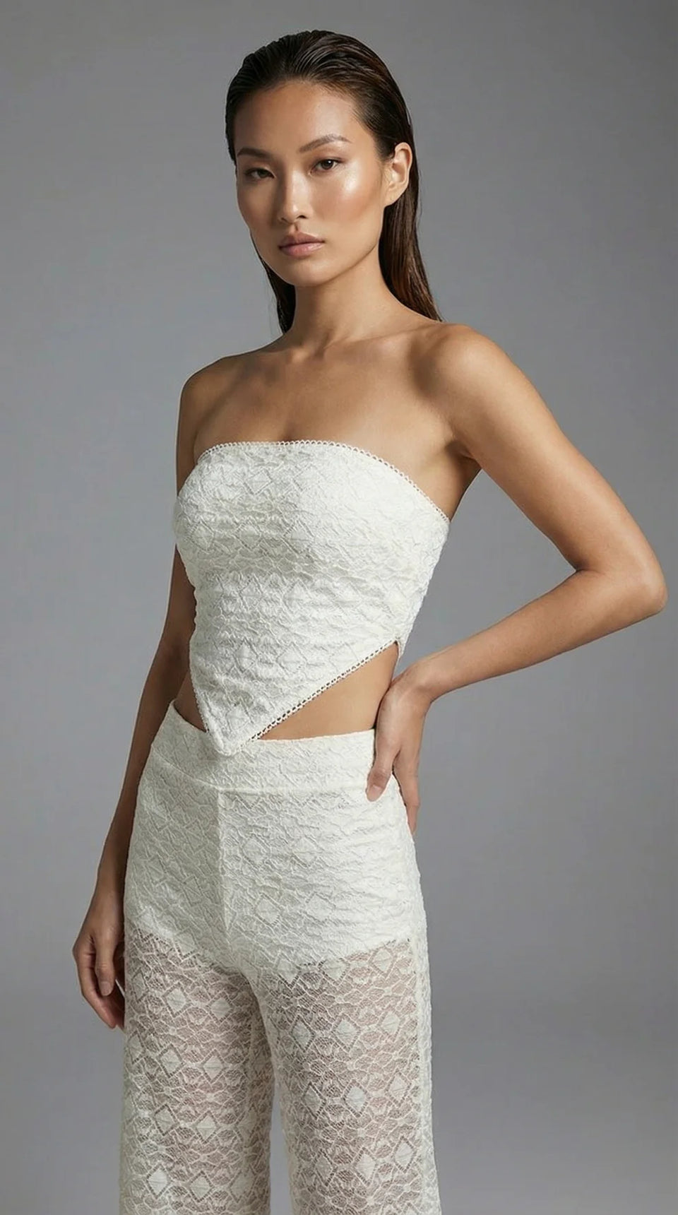 NC Clothing CRINKLE APRON Top