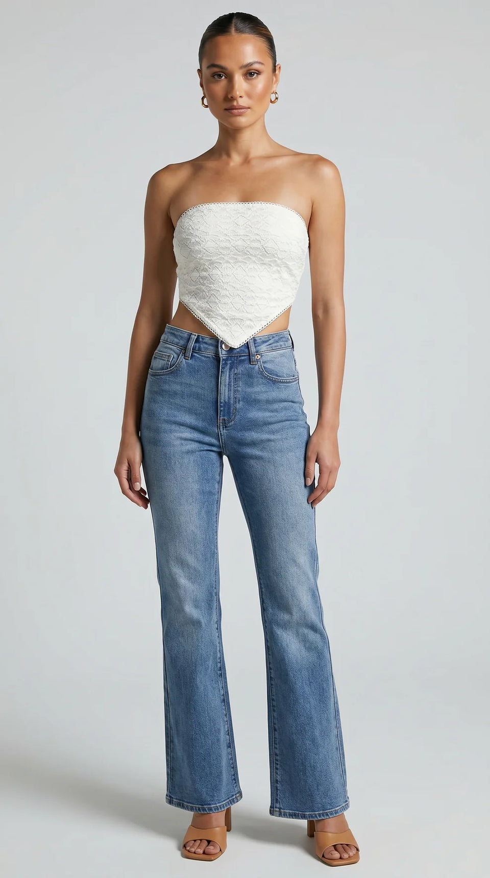 NC Clothing CRINKLE APRON Top
