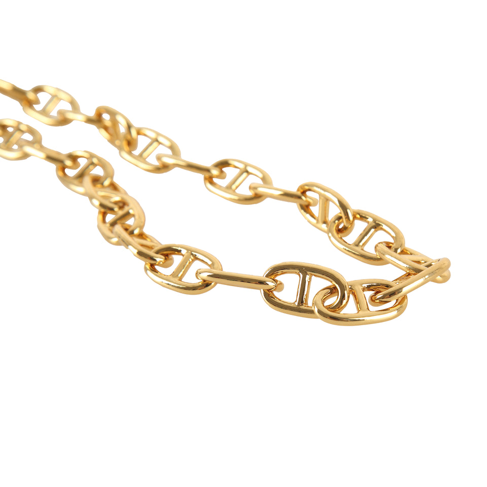 MAAC Mariner Toggle Chain Gold Necklace