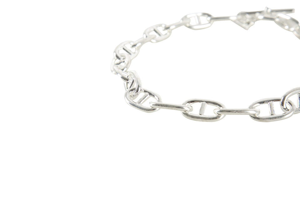 MAAC Mariner Toggle Chain Silver Necklace