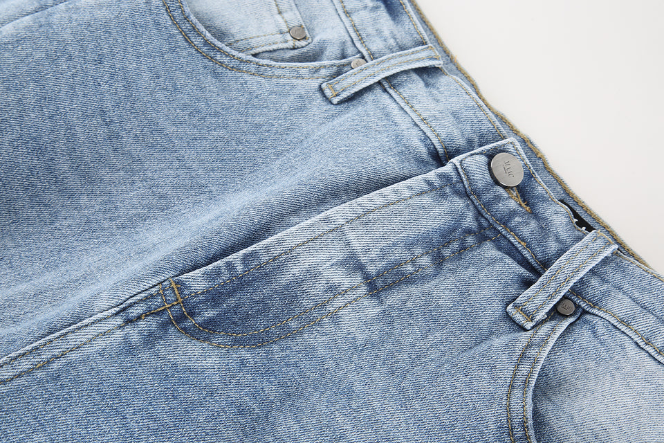 MAAC MAINE Barrel Straight Denim