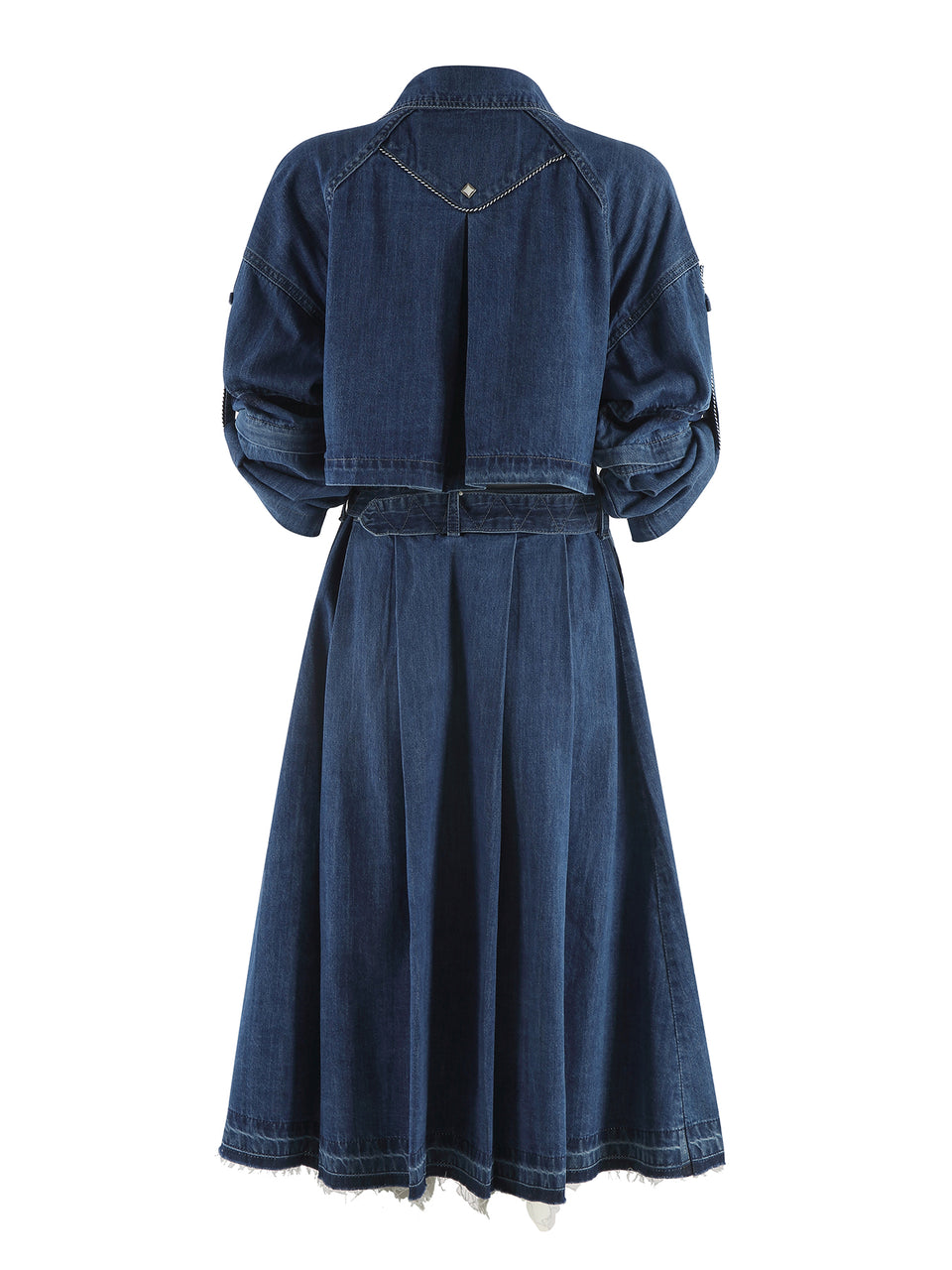 MAAC ASTOR 3 In 1 Denim Trench Coat