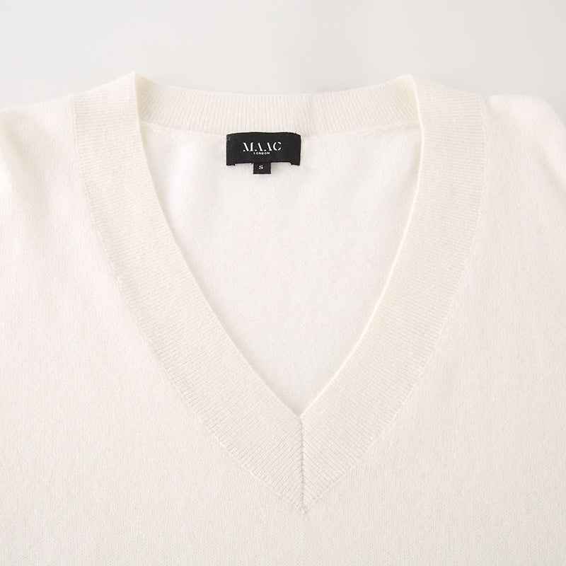 MAAC TATE Cashmere V Neck Sweater