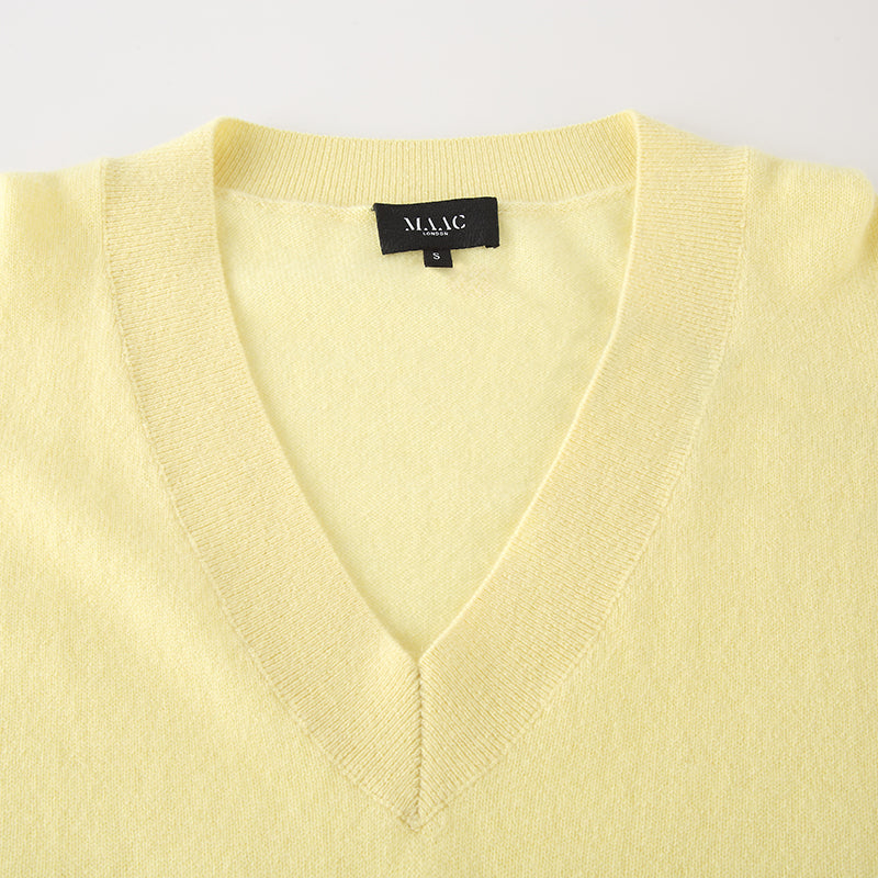 MAAC TATE Cashmere V Neck Sweater