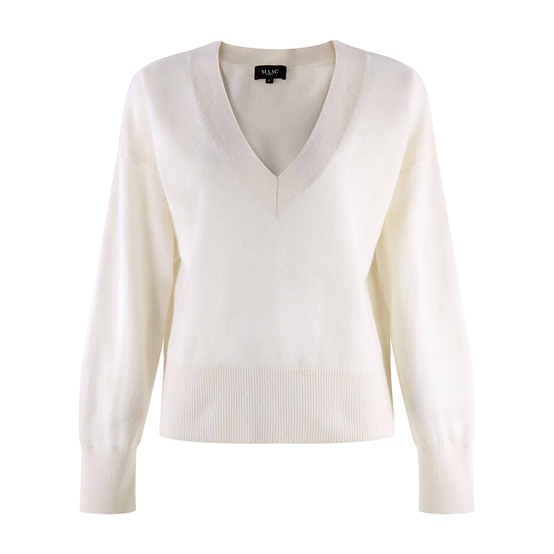 MAAC TATE Cashmere V Neck Sweater