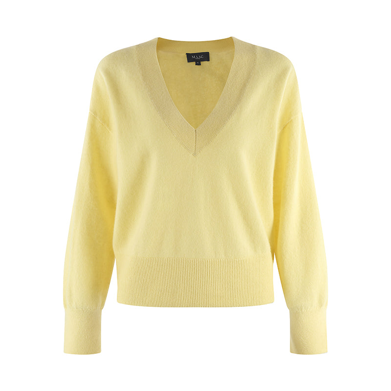 MAAC TATE Cashmere V Neck Sweater