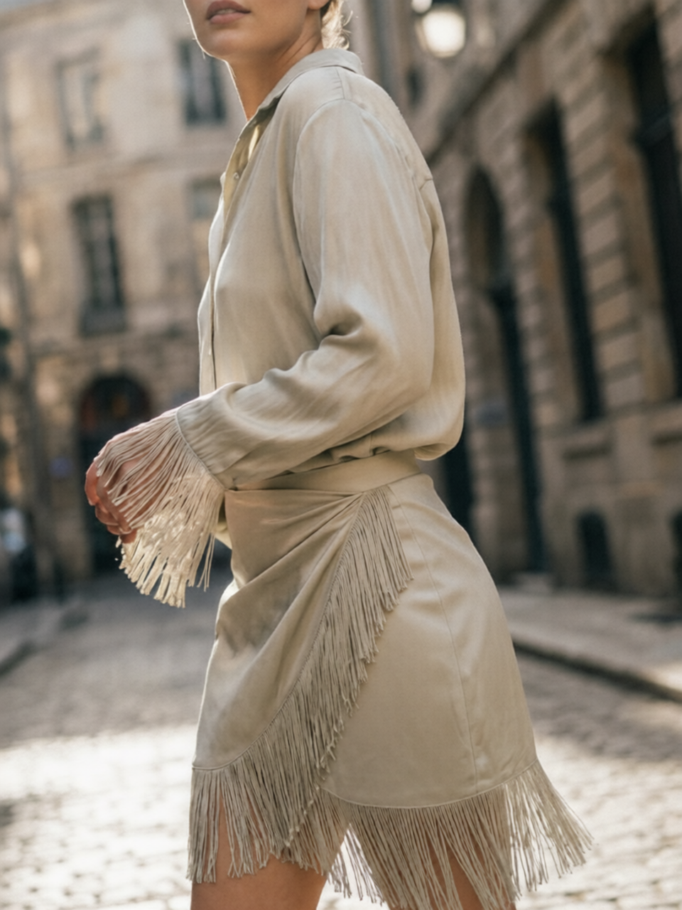 MAAC UMA Fringed Skirt