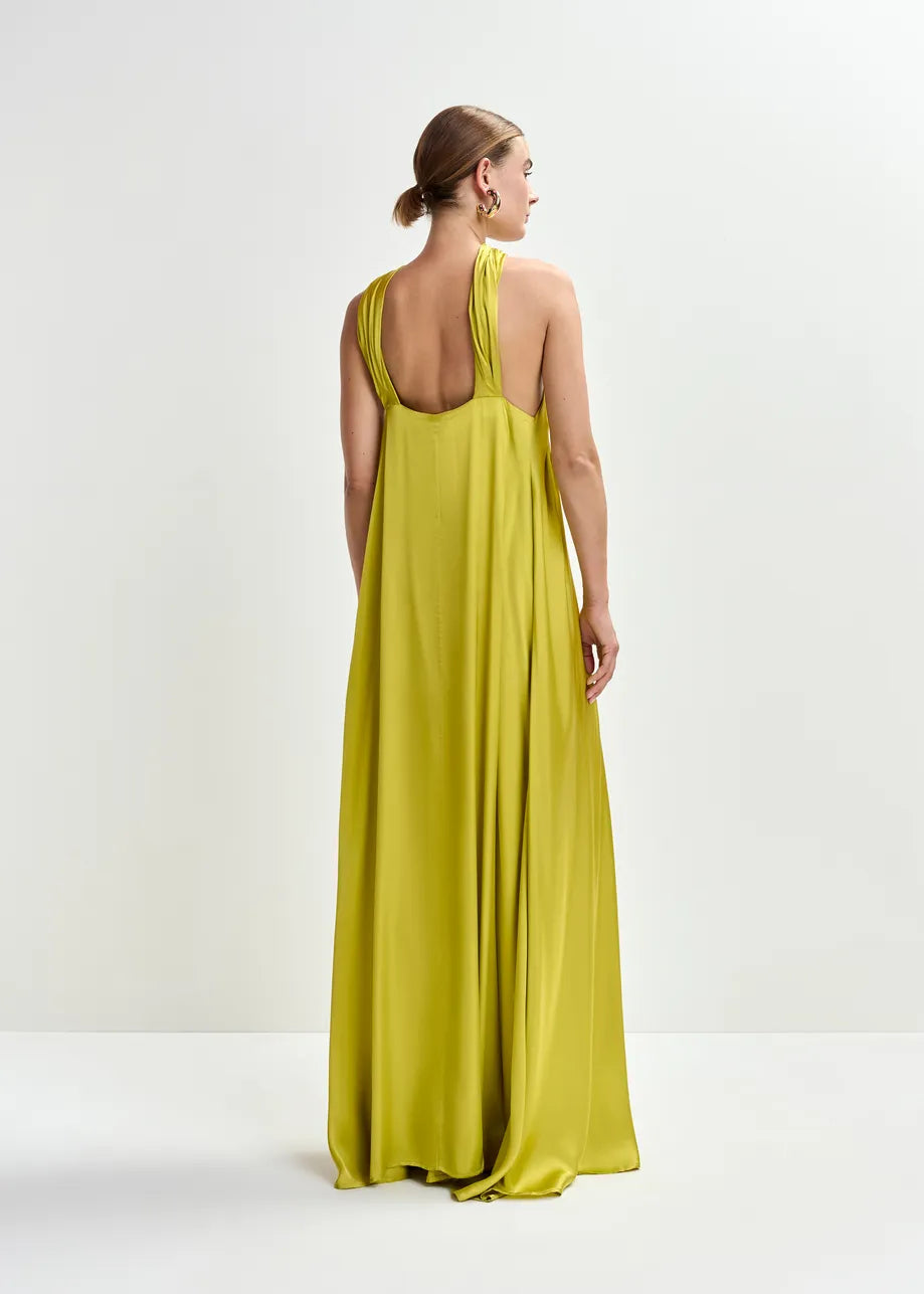Essentiel Antwerp JAYCEE Halterneck Maxi Dress